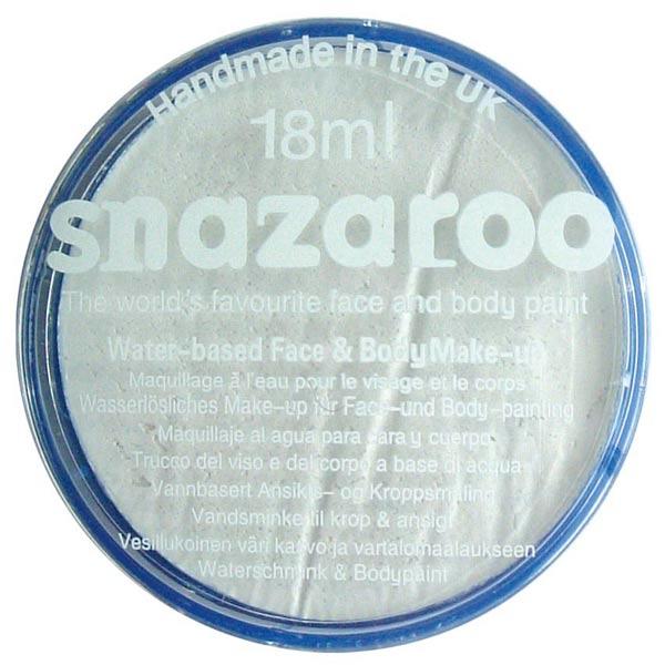 Snazaroo Face Paint 1118001 Sparkle White Face and Body Paint available here at Karnival Costumes online party shop
