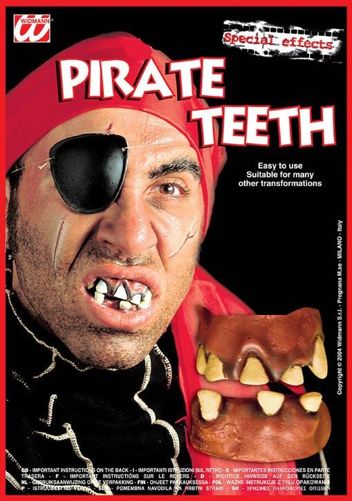 Pirate Teeth - Upper & Low Set