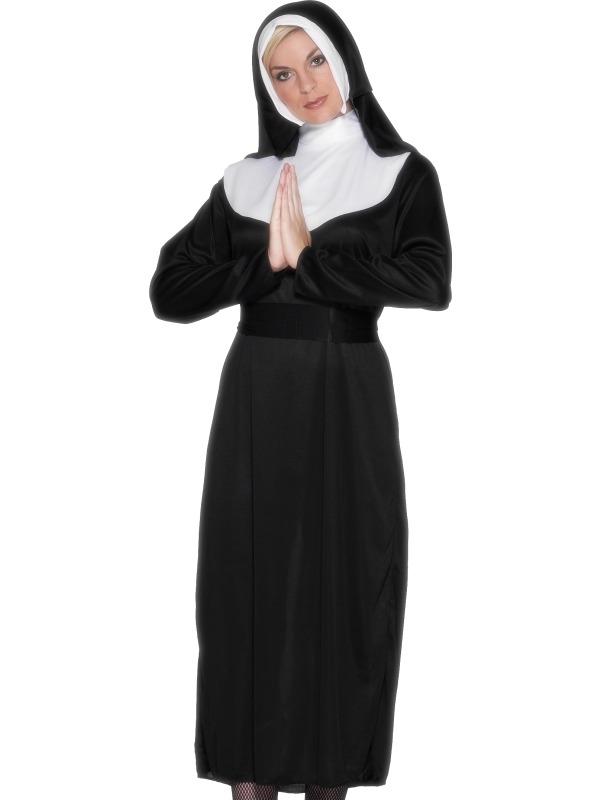 Alternate View 1 - Nun's Fancy Dress Costume