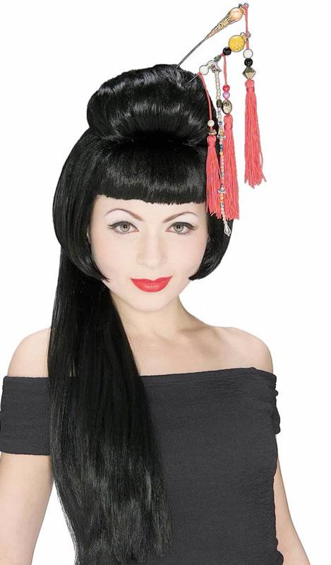 Deluxe China Girl Wig by Rubies 50656 from a collection of Lady's Costume Wigs available here at Karnival Costumes