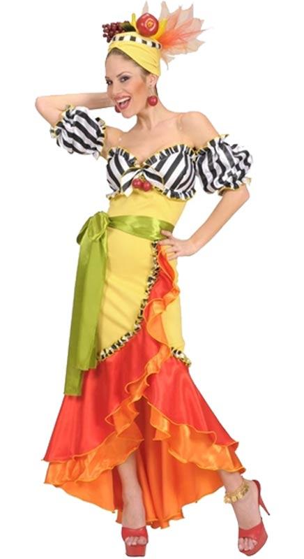 Rio Miranda Carnival Fancy Dress Costume by Widmann 7229 available here at Karnival Costumes online party shop