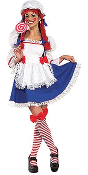 Adult Rag Doll Costume by Rubies 888627 available here at Karnival Costumes online party shop