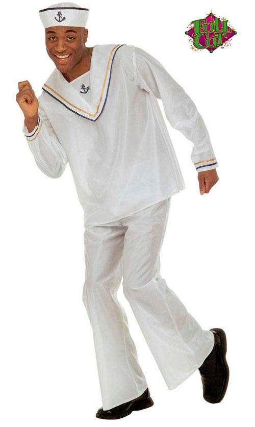 XL Cruise Ship Sailor Costume by Widmann 3159M available here at Karnival Costumes online party shop