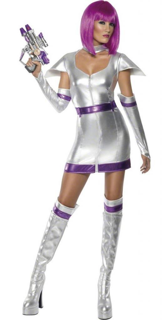 Sexy Space Cadet Fancy Dress Costume