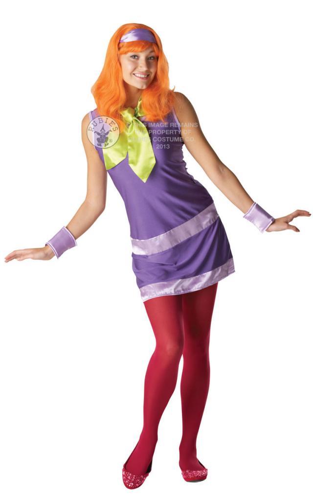 Ubbi-dubbi-dooo it's Mystery Inc. Daphne Costume for Adults by Rubies 880499 available here at Karnival Costumes online party shop