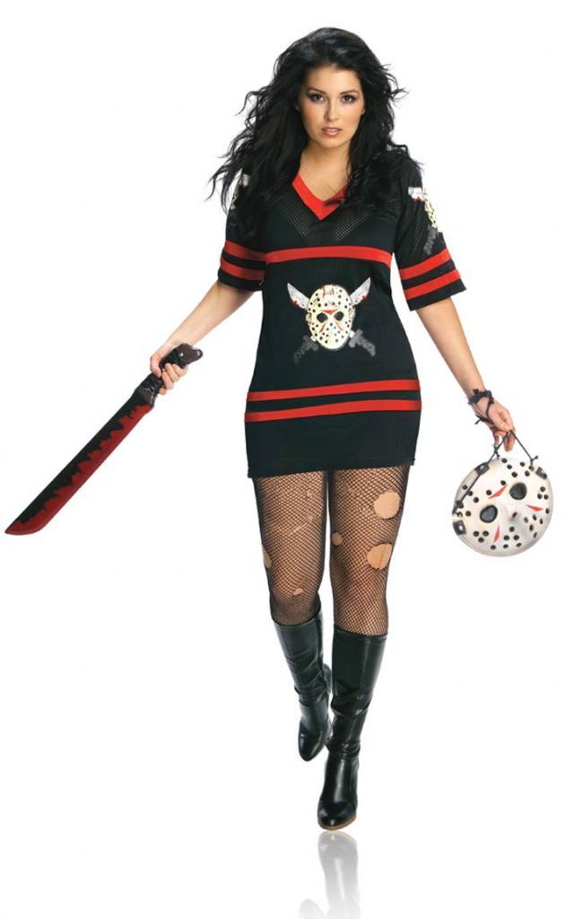 Friday 13th Miss Voorhees costume for ladies in XL by Rubies 17674 available here at Karnival Costumeds online Halloween party shop