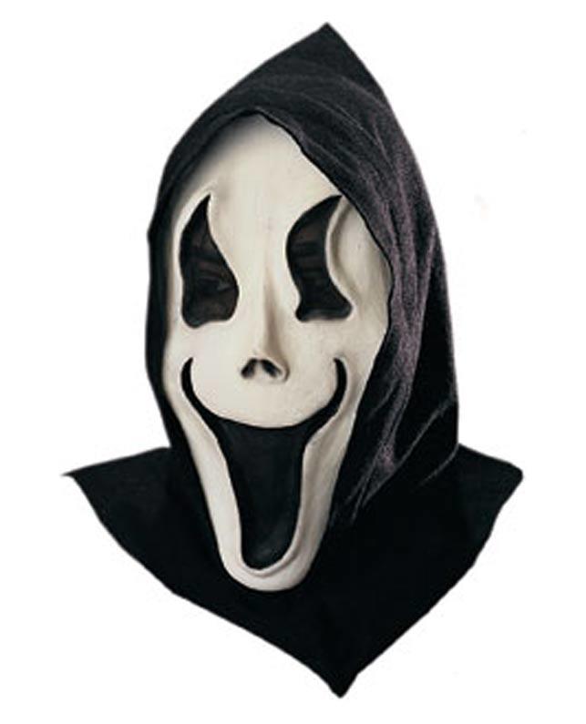 Surprised Ghost - Hooded Glow in the Dark Mask