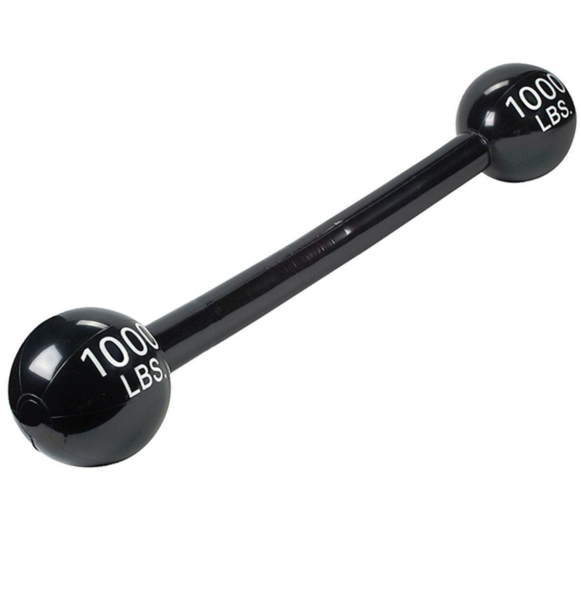 Inflatable Barbells 120cm by Bristole Novelties IJ050 available here at Karnival Costumes online party shop