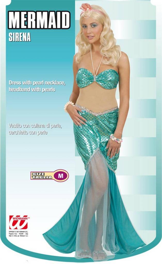 Mermaid Lady's Fancy Dress Costume