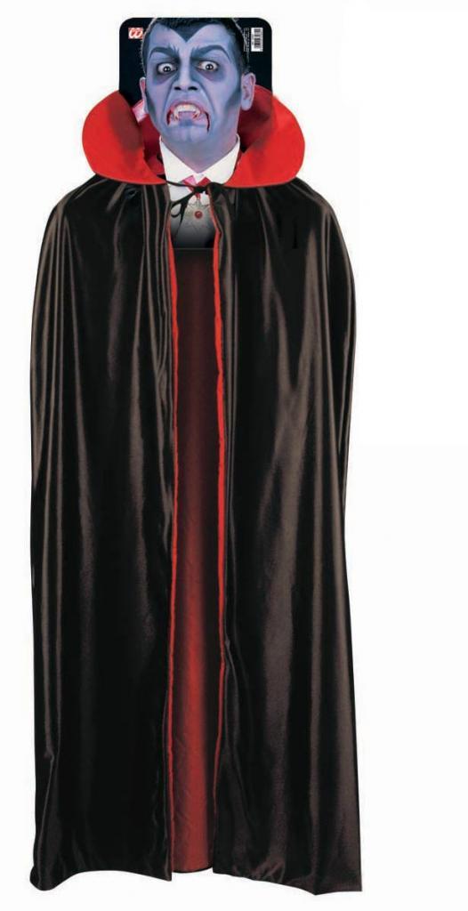 Reversible Taffeta Cape - Count Dracula Fancy Dress Cloak