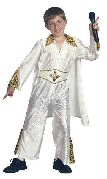 Rock Star Elvis the King Fancy Dress Costume
