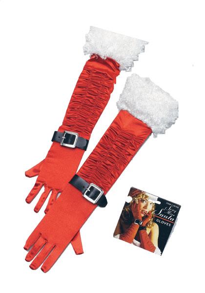 Miss Santa Christmas Gloves