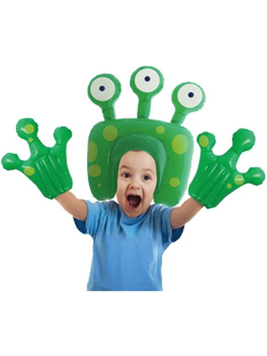 Air Hedz Inflatable Alien Head and Hands