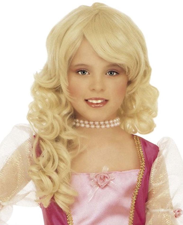Glamour Princess Wig for children by Widmann B6291 available here at Karnival Costumes online party shop