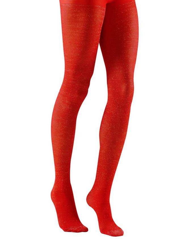 Red Glitter Tights by Widmann 2088R available here at Karnival Costumes online party shop