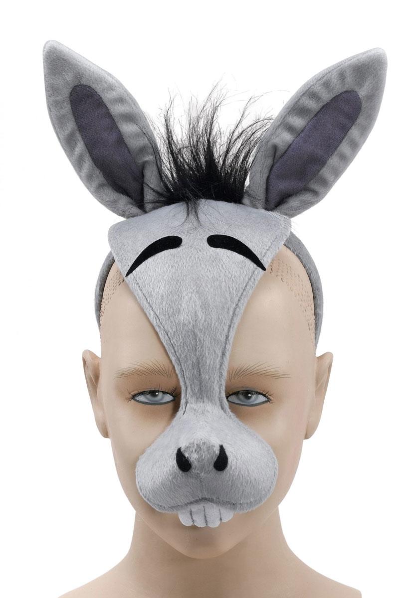 Donkey Mask with Sound by Bristol Novelties EM179 available here at Karnival Costumes online party shop