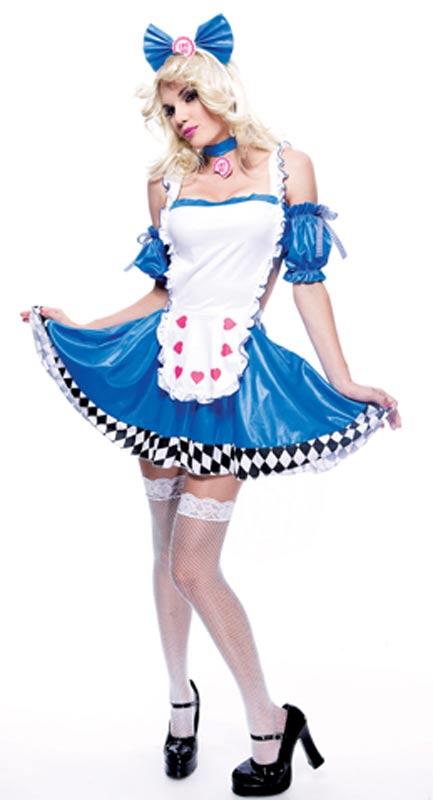 Wicked in Wonderland Alice costume by PMG 21071 available here at Karnival Costumes online party shop
