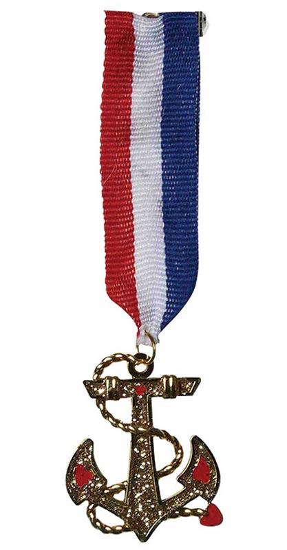 Lady in The Navy Medal - Naval Costume Accessories