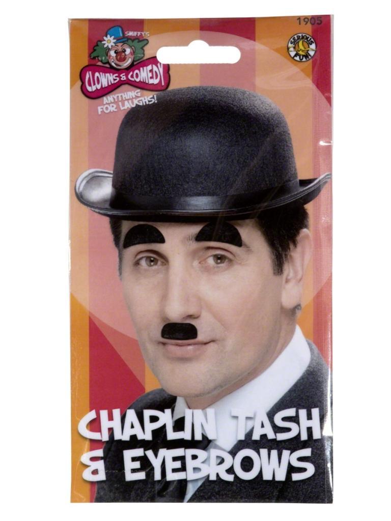 Charlie Chaplin Moustache and Eyebrows - Packaging