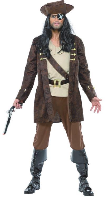 Pirate Buccaneer Costume by Smiffys 33432 available here at Karnival Costumes online party shop