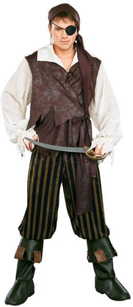 Caribbean Pirate Costume - Buccanneer Outfit | Karnival Costumes