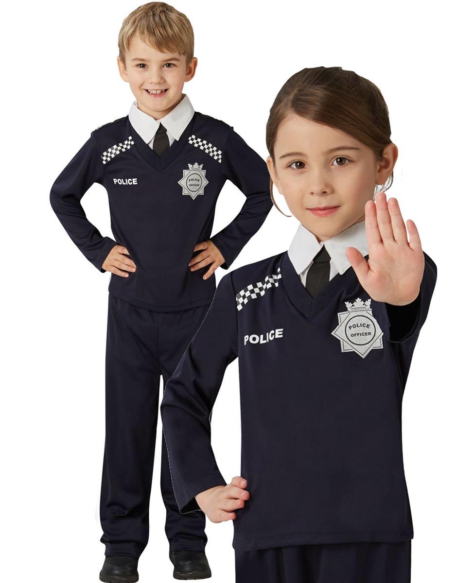 Children's Unisex Police Fancy Dress Costume by Rubies 883610 available here at Karnival Costumes online party shop