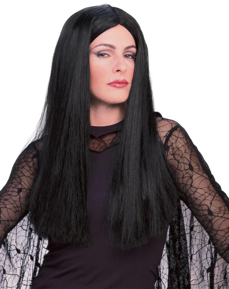 Mortica Addams Wig - Addams Family Costume Wig by Rubies 50714 from a huge collection of Lady's Wigs and Hairpieces at Karnival Costumes online party shop