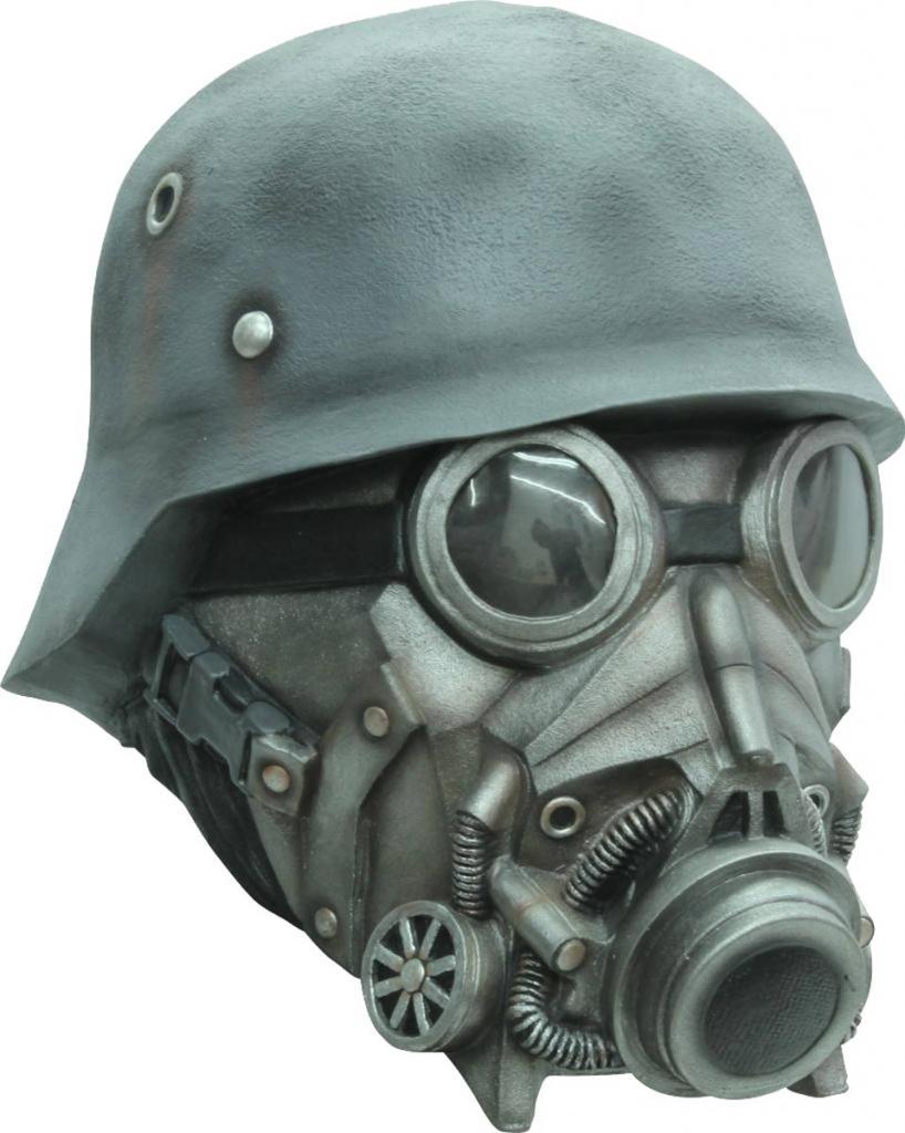 Chemical Warfare Gas Mask from a large collection of horror masks at Karnival Costumes your Halloween specialists