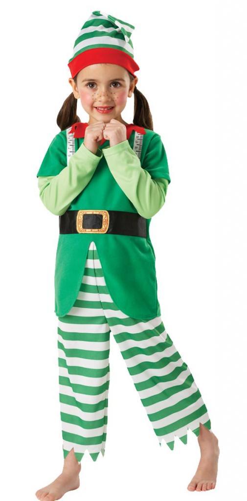 Kids Christmas Elf Costume by Rubies 881837 Karnival Costumes — free download