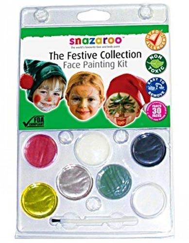 Snazaroo Festive Face Painting Set from a huge collection of Snazaroo products at Karnival Costumes www.karnival-house.co.uk