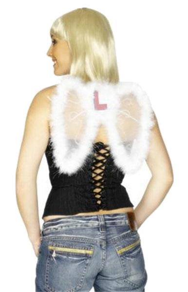 Hen Party Mini Wings with L Plate from a collection at Karnival Costumes