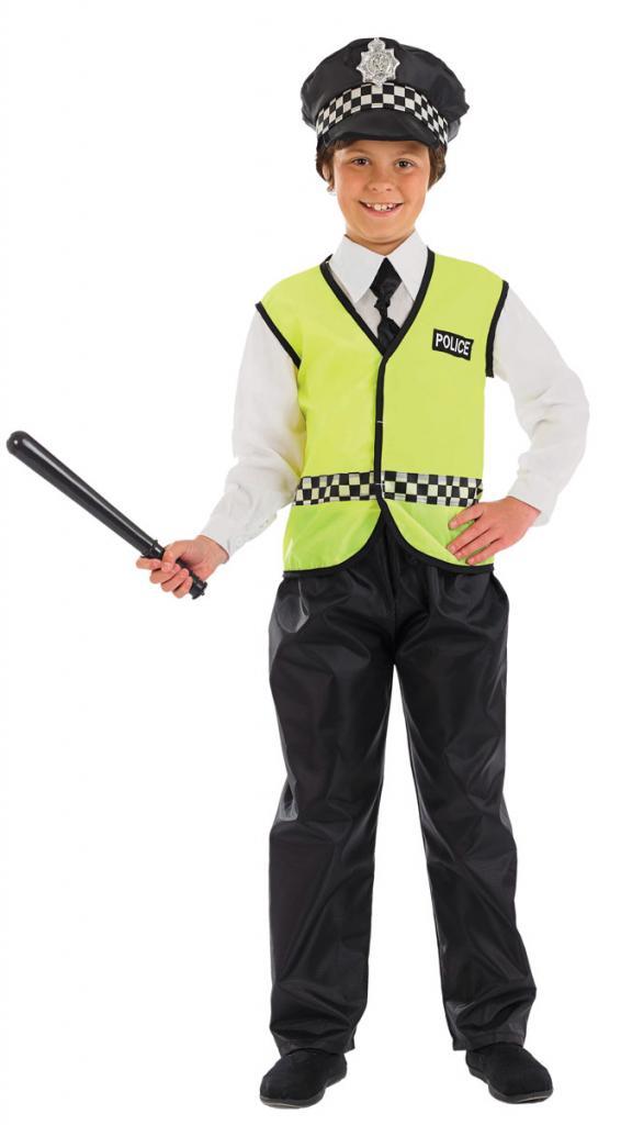 Childrens Police Fancy Dress Costume for Boys from Karnival Costumes