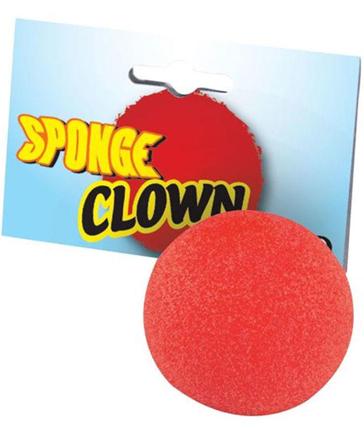 Adult Clown Red Sponge Nose