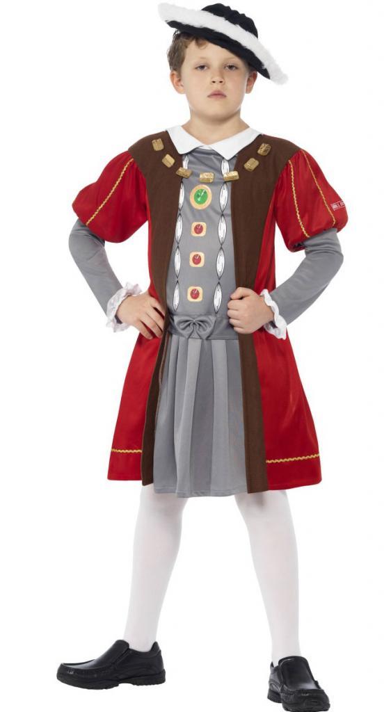 Horrible Histories Henry VIII Fancy Dress Costume for Boys