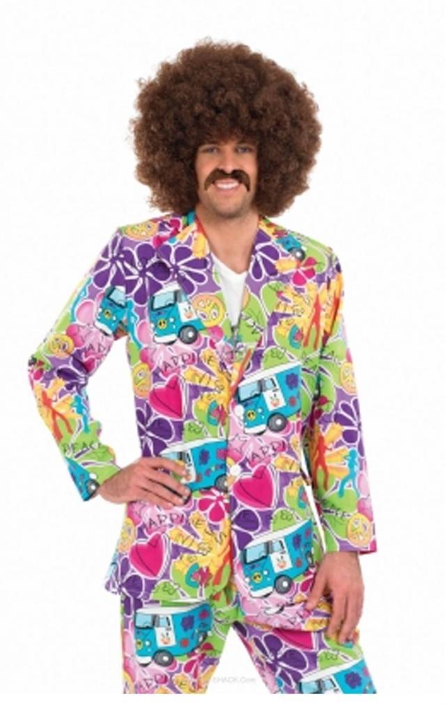 70s Psychedelic Suit Men's Hippie Costume by Fun Shack 3329 | Karnival ...