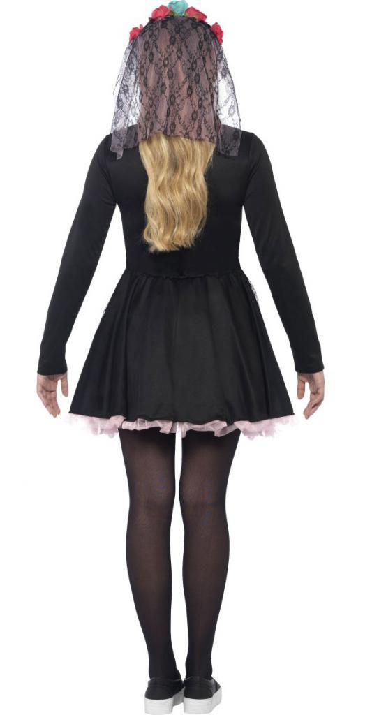 Sugar Skull Sweetie Costume for Day of the Dead parties 44341 available from Karnival Costumes.