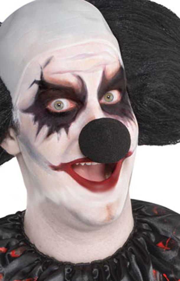 Freak Show Clown Black Sponge Nose by Amscan 845792 and available from Karnival Costumes