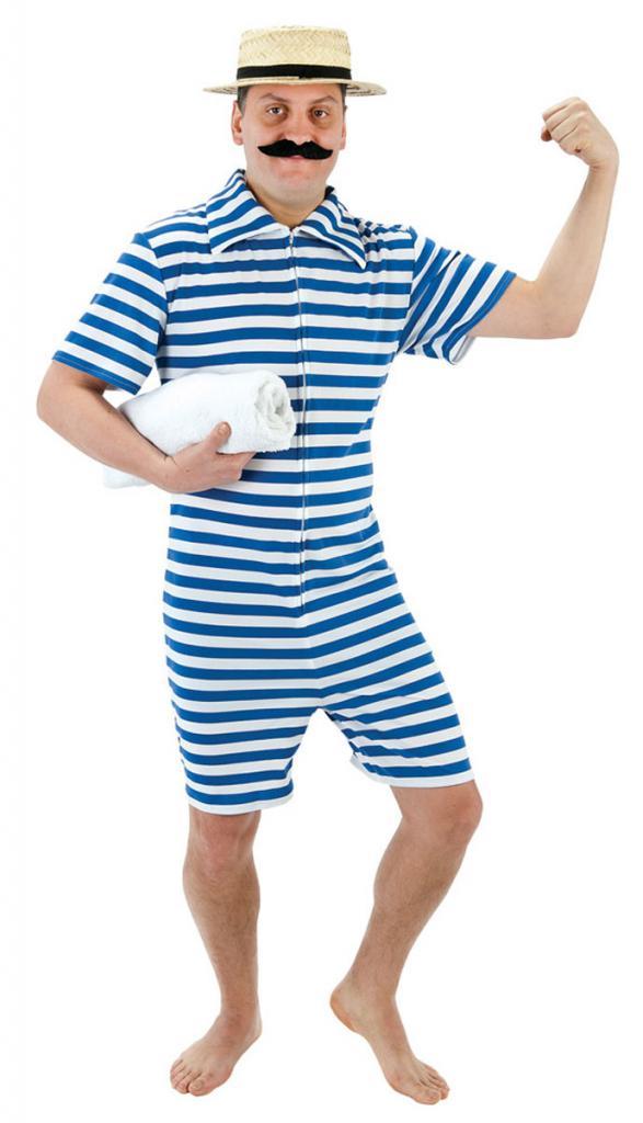 Victorian Bathing Suit Costume for Men by Palmers 3167C | Karnival Costumes