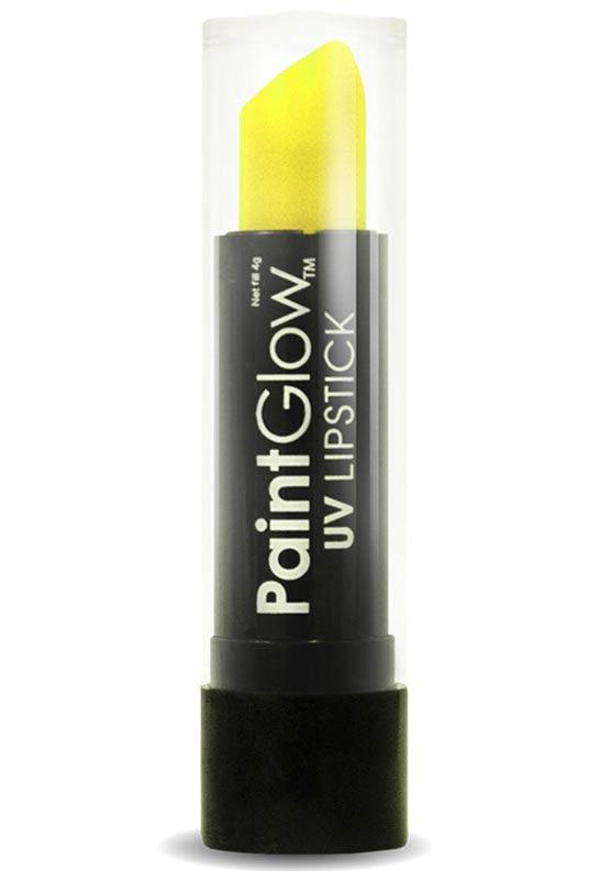 PaintGlow UV Lipstick in Neon Yellow by Paint Glow AI1A01 and available from Karnival Costumes