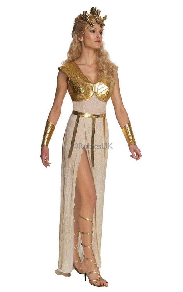 Athena Womens Costume Clash of the Titans Fancy Dress by Rubies 889406 available in medium and large from Karnival Costumes