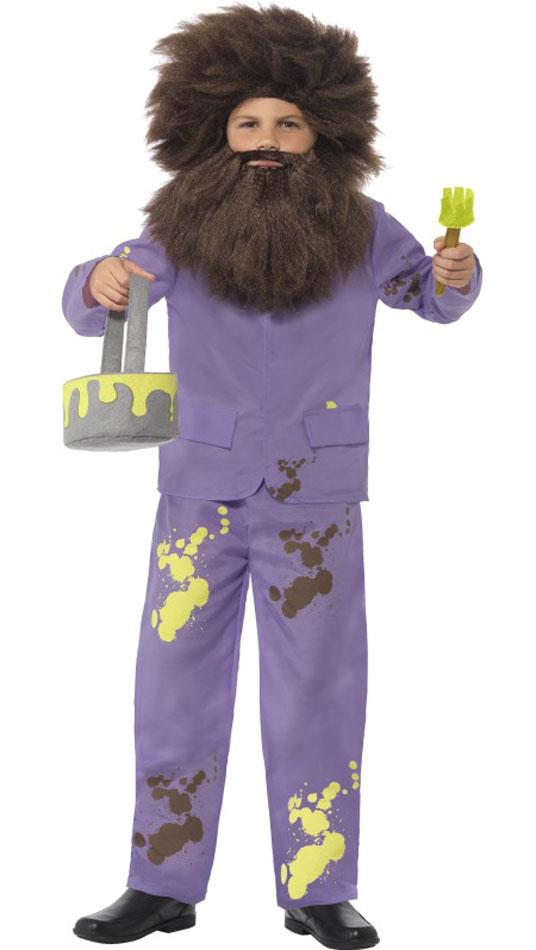 Roald Dahl Mr Twit Fancy Dress Costume for Boys by Smiffy 42853 and available here at Karnival Costumes online party shop