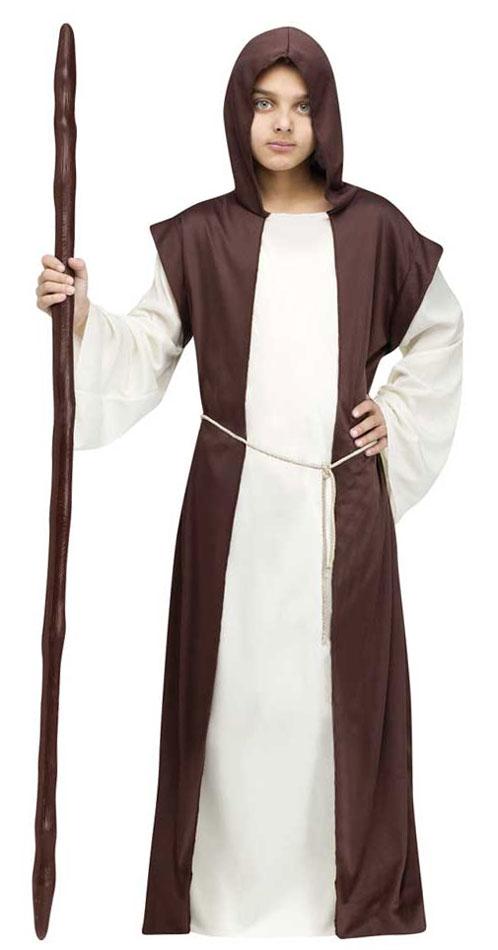Joseph Nativity Fancy Dress Costume for boys in sizes 4-14 yrs by Fun World 88490 available here at Karnival Costumes online Christmas Party Shop