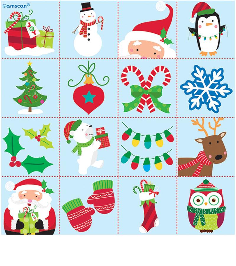 Christmas Party Bingo Game by Amscan 395074 | Karnival Costumes