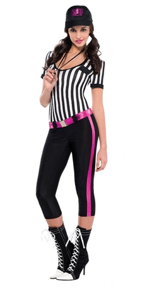 Instant Replay Referee Costume for Women by Christy's for Amscan 842178 available here at Karnival Costumes online party shop
