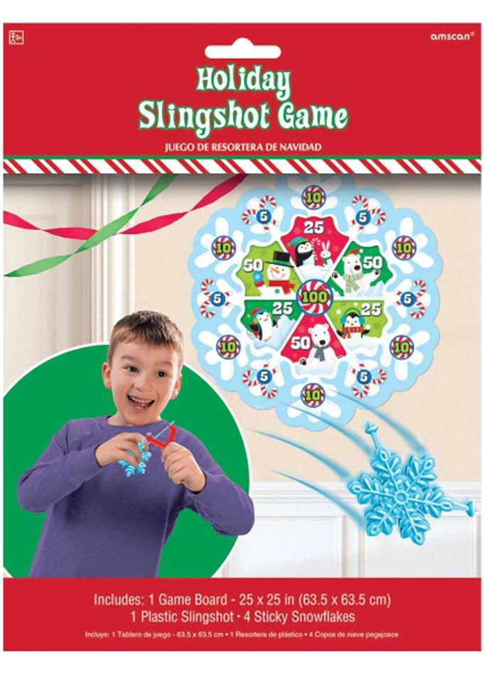 Christmas Holiday Slingshot Game by Amscan 270176 available here at Karnival Costumes online Christmas party shop