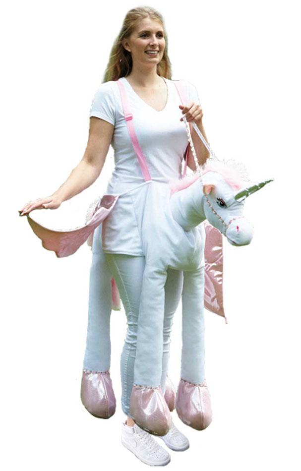 Deluxe Step In Unicorn Costume for Adults by Travis Designs TRAD-RUNI available here from Karnival Costumes online party shop