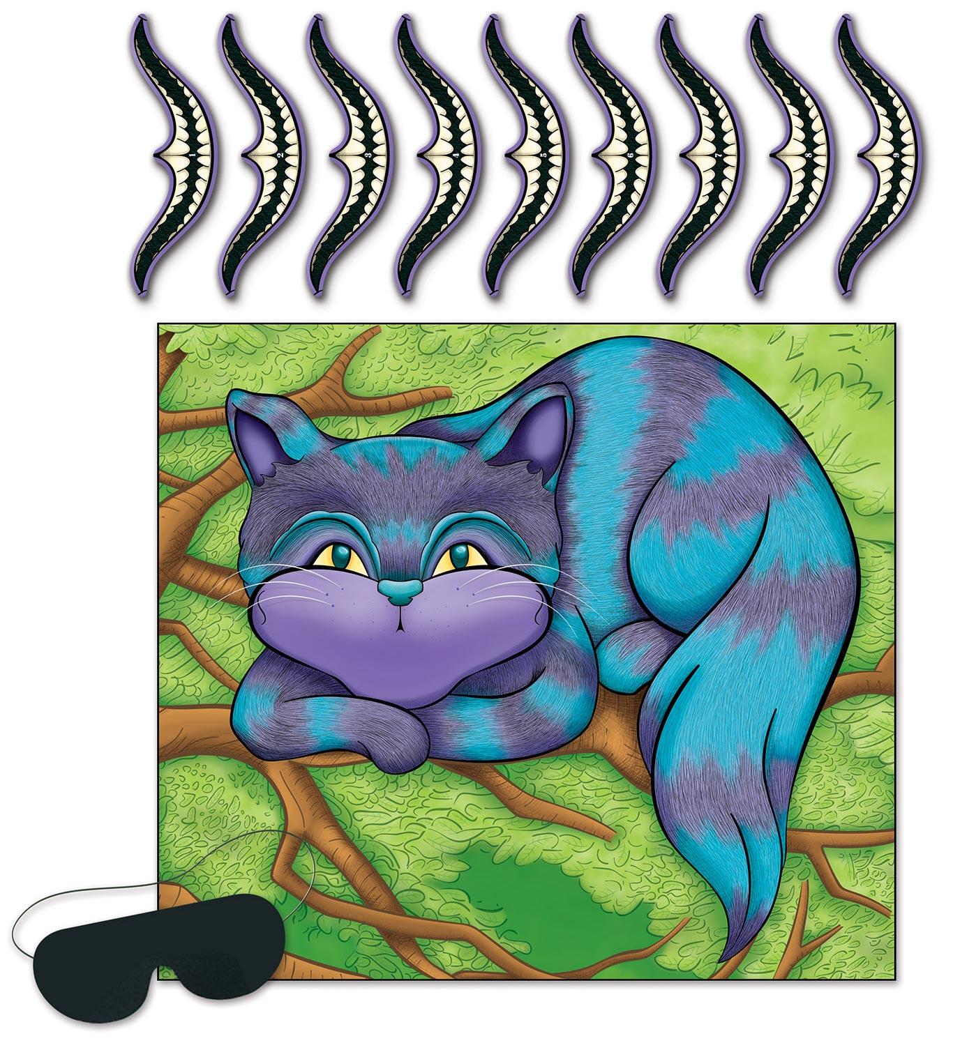 Alice in Wonderland Cheshire Cat Party Game by Beistle 60063 available in the UK here at Karnival Costumes online party shop