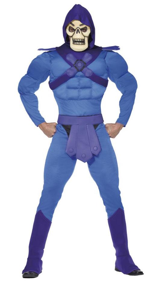 Skeletor Costume for Adults Masters of the Universe by Smiffy 34805 available here at Karnival Costumes online party shop