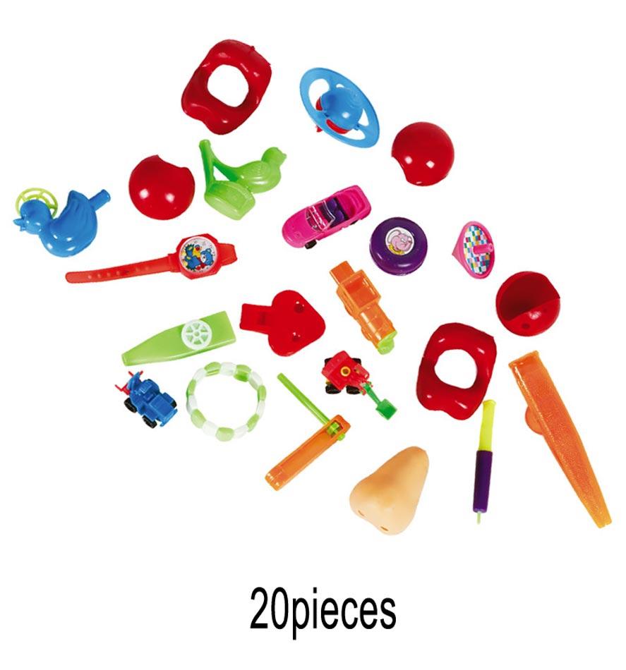 Pack of 20 pieces Pinata Filler Favours or party bag trinkets by Guirca 14232 available here at Karnival Costumes online part shop