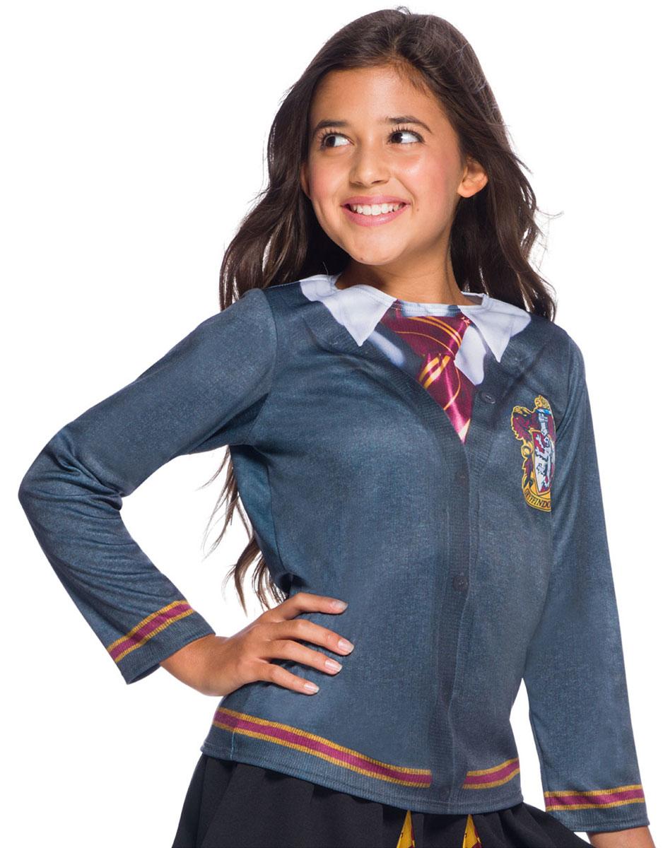 Gryffindor Costume Top for Girls by Rubies 641269 available here at Karnival Costumes online party shop